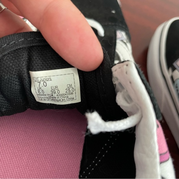 NWOT Vans Conversation Candy Hearts Skate Shoes Sneaker Low Top Suede - Picture 5 of 7